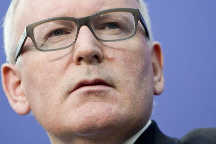 Frans Timmermans: "Jesteśmy bardzo blisko uruchomienia art. 7 wobec Polski"