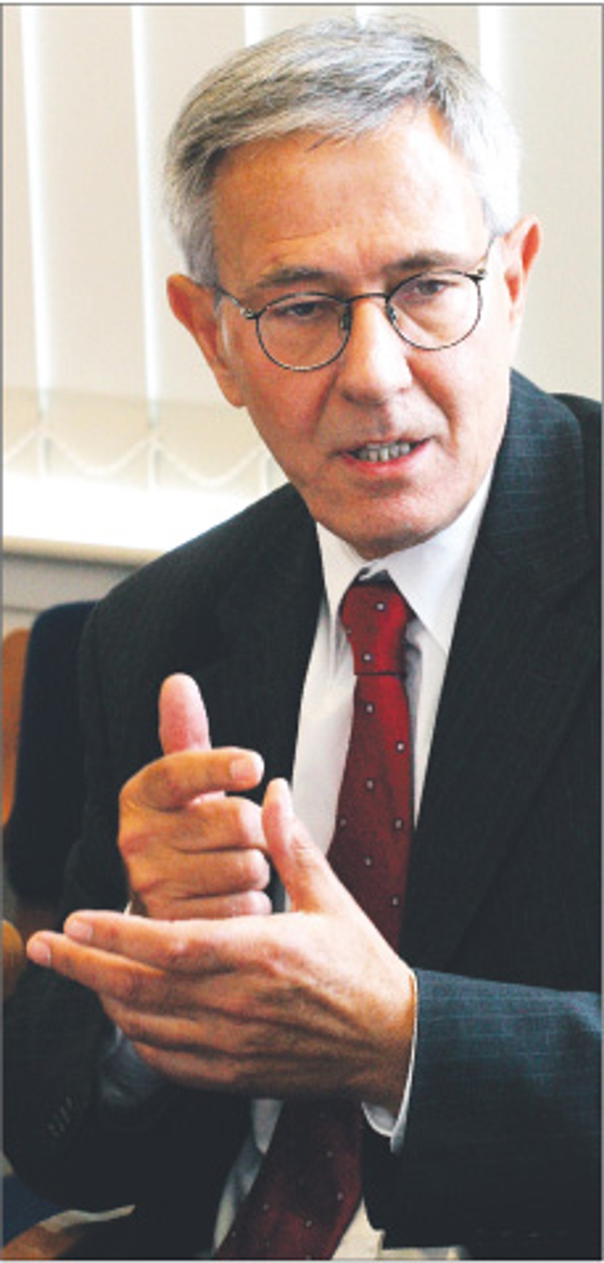 Stanisław Rymar od 2007 roku wiceprzewodniczący Trybunału Stanu, prezes Naczelnej Rady Adwokackiej w latach 2001 – 2007, kandydat na sędziego Trybunału Konstytucyjnego popierany przez Platformę Obywatelską Fot. Wojciech Górski