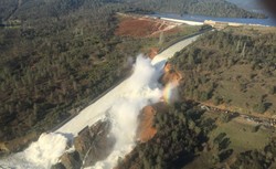 Najwyższa tama w USA może się zawalić. Trwa ewakuacja 180 tys. osób