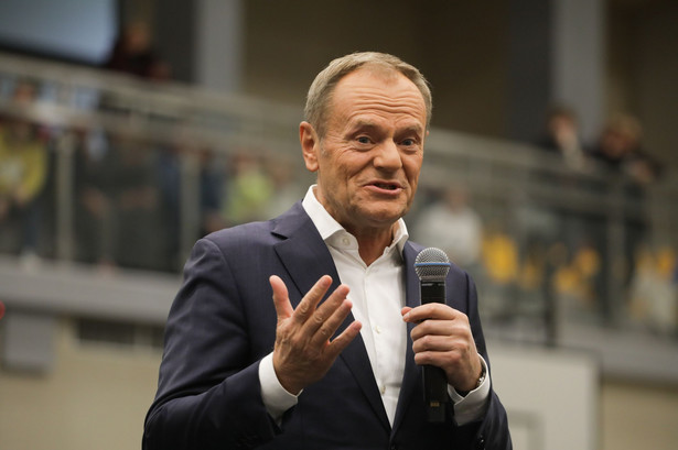 Przewodniczący Platformy Obywatelskiej Donald Tusk