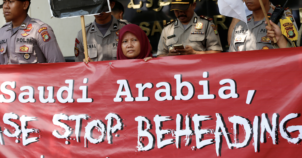 Saudi Arabia breaks its own record for executions, beheading over 180 ...