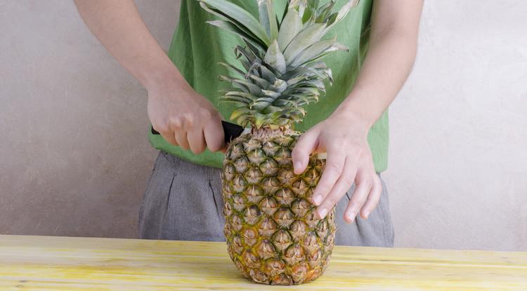 Termessz otthon saját ananásznövénykét Fotó: Getty Images