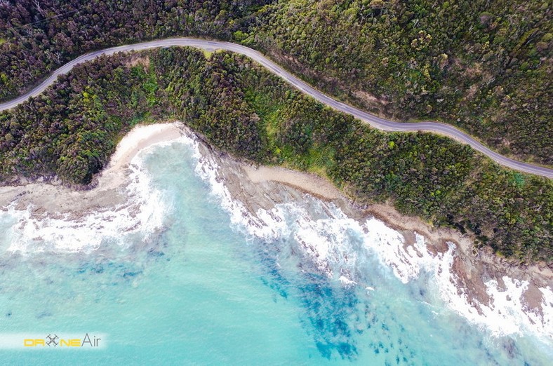 Great Ocean Road z drona, fot. DroneAir Australia