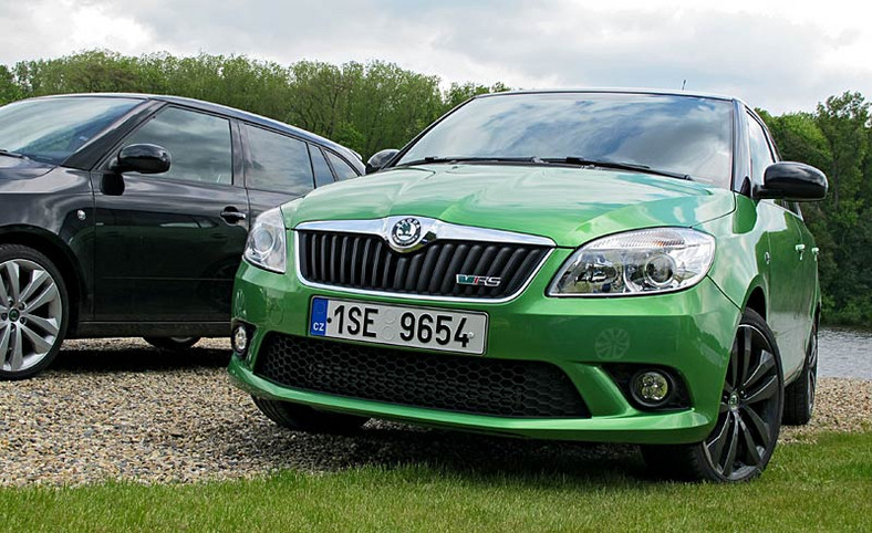 Ostra Fabia RS w akcji