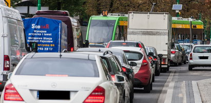 Remont na moście zakorkował miasto