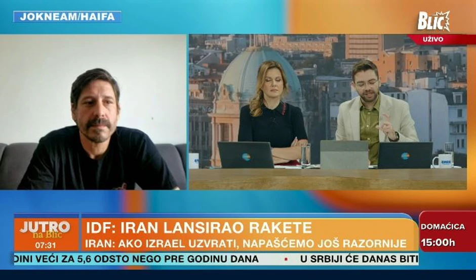 Miloš Bradić, Jutro na Blic