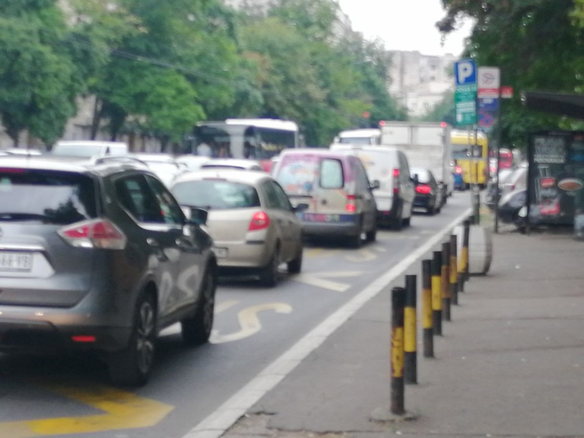 Kolona vozila  u Cvijićevoj ulici