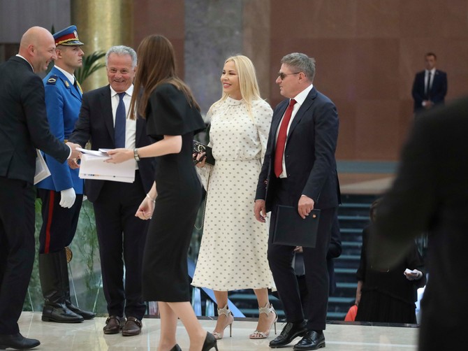 Dragan Stojković Piksi i Snežana Stojković