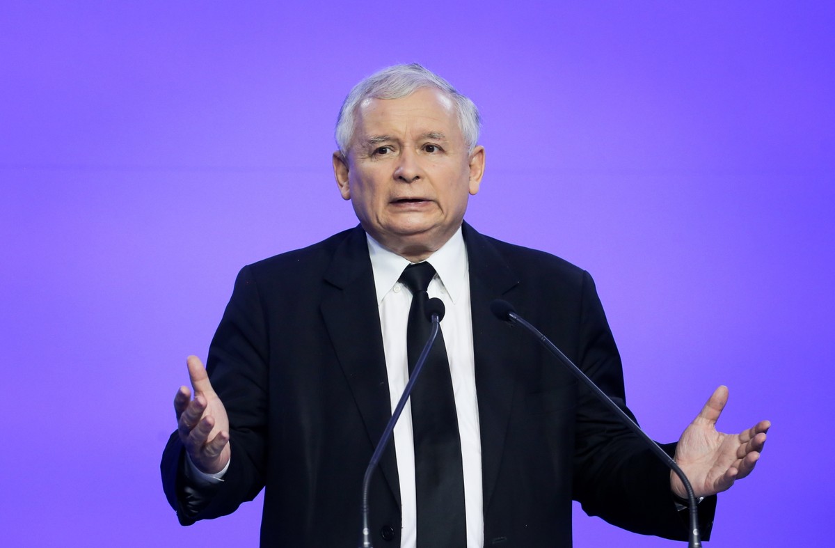 Prezes PiS Jarosław Kaczyński