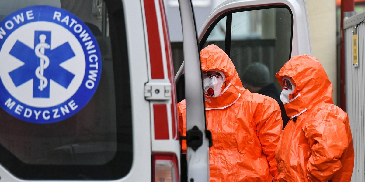 Transport pacjentów zarażonych koronawirusem