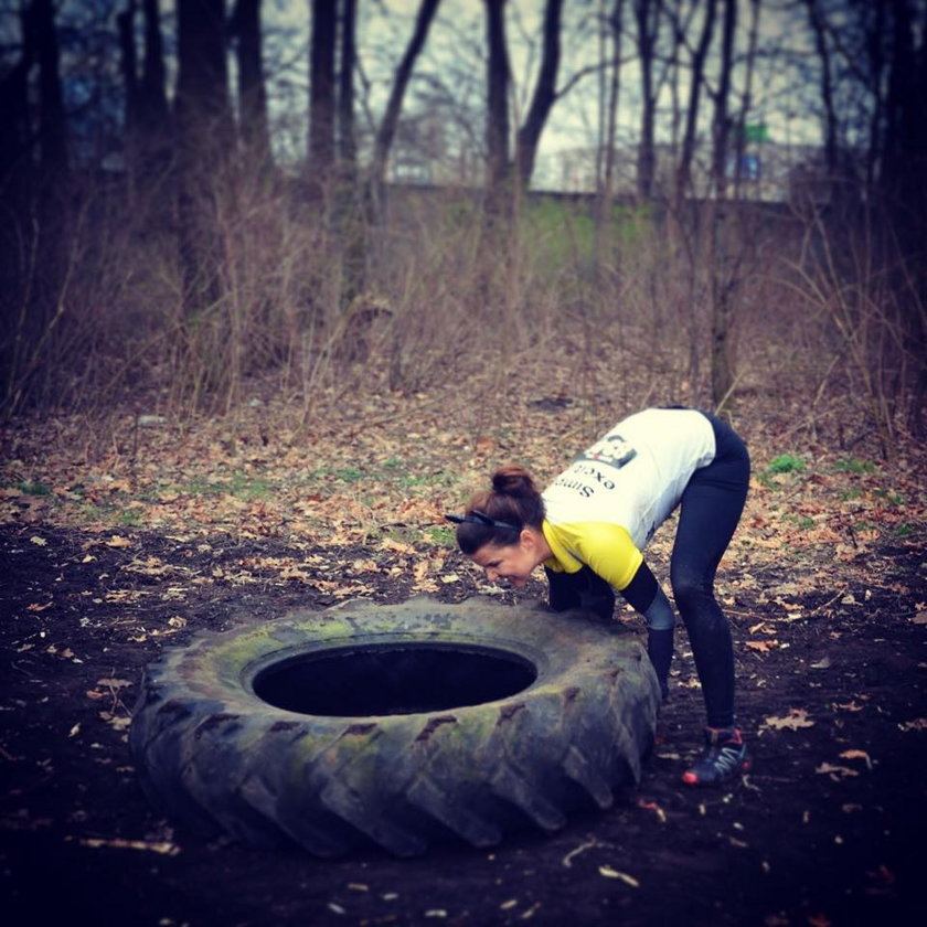 Joanna Jabłczyńska podczas Spartan Race