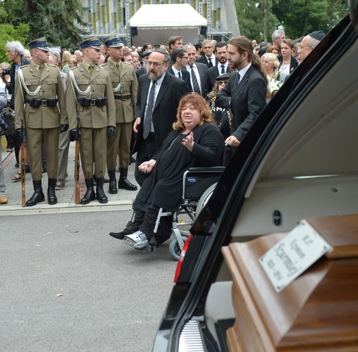Pogrzeb Szymona Szurmieja na Powązkach Wojskowych