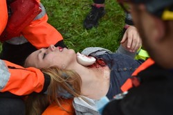 Akcja ratunkowa w samolocie. Walczą o mistrzostwo, niosąc pomoc