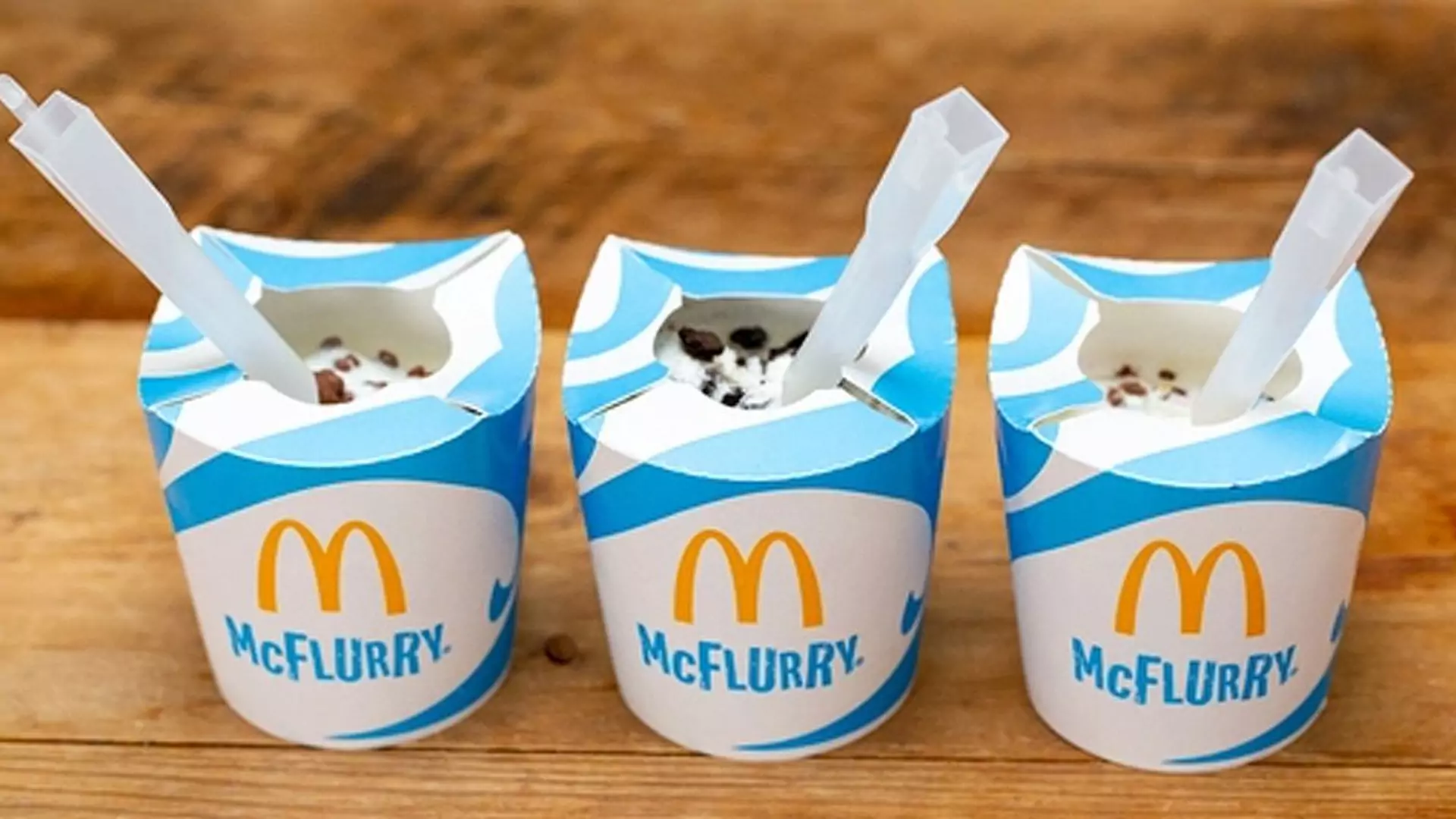 McDonald's wprowadza eko-opakowania na McFlurry. Plastikowe łyżeczki na razie zostają