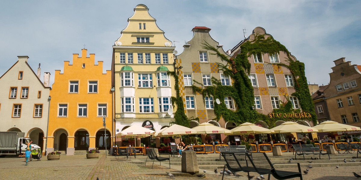 Olsztyn, panorama, rynek