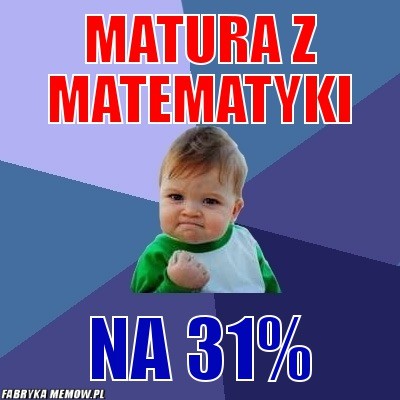 Matura z matematyki