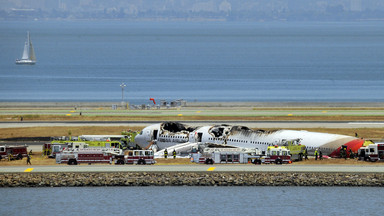 Katastrofa w San Francisco: samolot zbyt wolno podchodził do lądowania