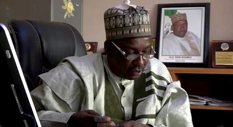 The Jigawa State Independent Electoral Commission (JISIEC) Chairman, Mr Sani Ahmad [Channels TV]