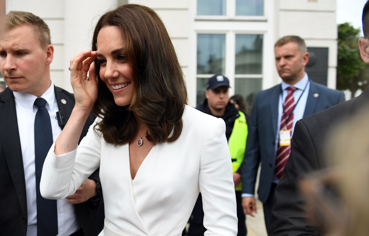 Kate Middleton w Warszawie w 2017 roku