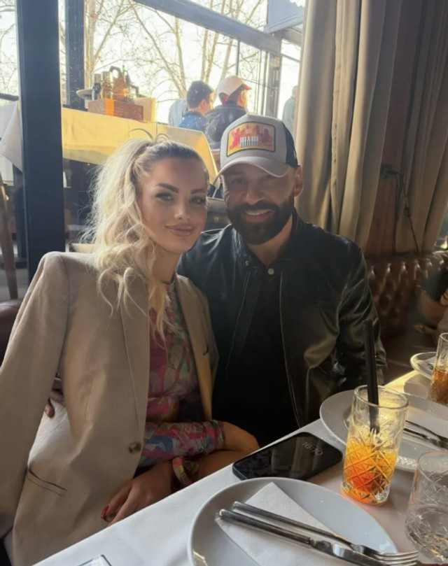 Đorđe Tutić sa devojkom