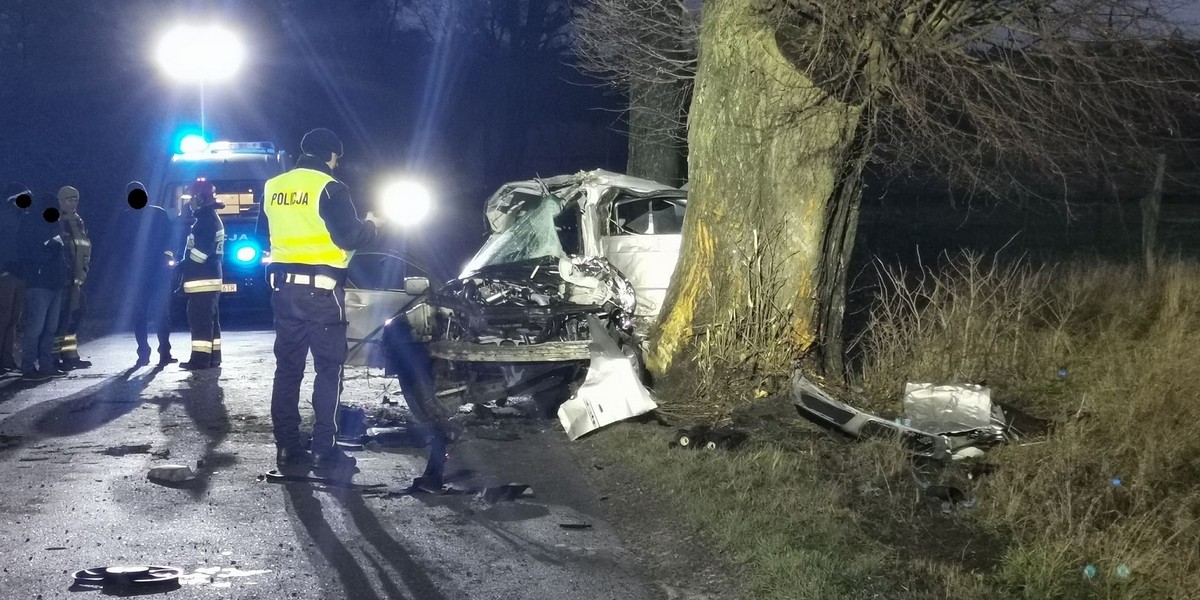 Tragiczny wypadek 19-latka w województwie warmińsko-mazurskim. 