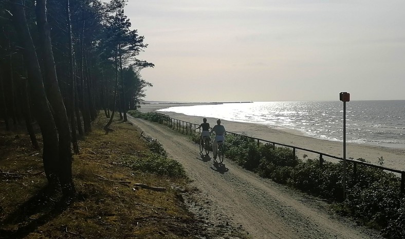 Krynica Morska oraz jej okolice. Ścieżki i trasy rowerowe