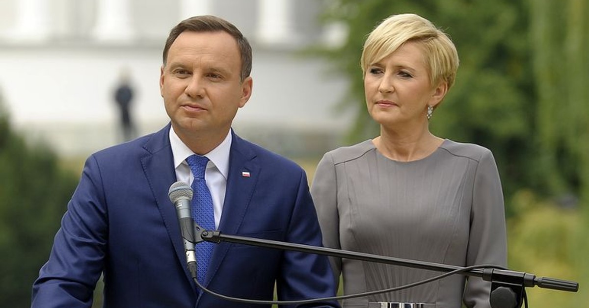 Жена президента польши