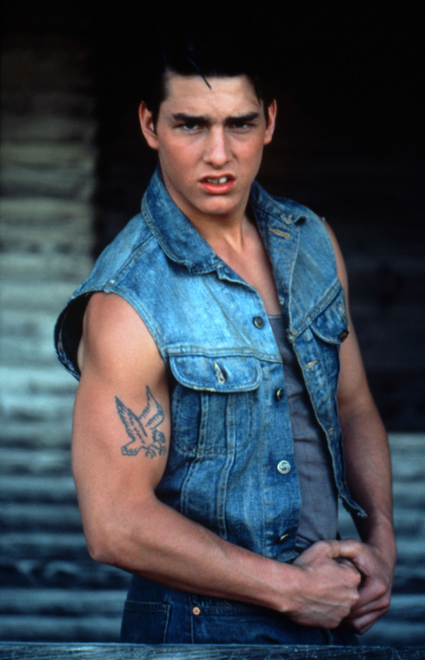 Tom Cruise w 1983 r.