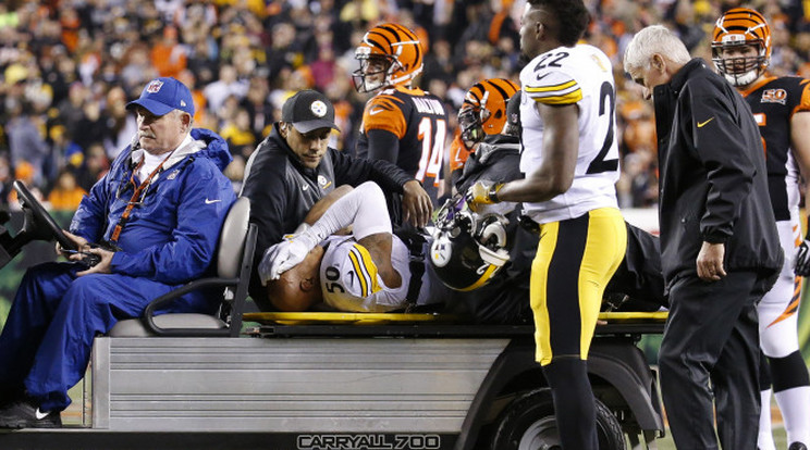 Lassan minden hétre jut egy durva sérülés az NFL-ben /Fotó: New York Post