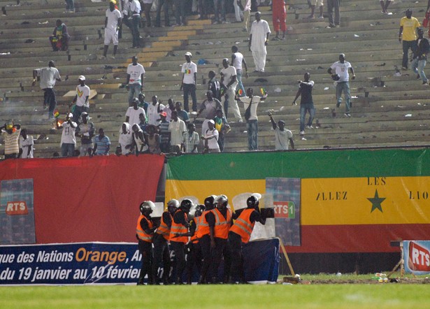 Zadyma na Pucharze Narodów Afryki. Przerwano mecz Senegal - WKS