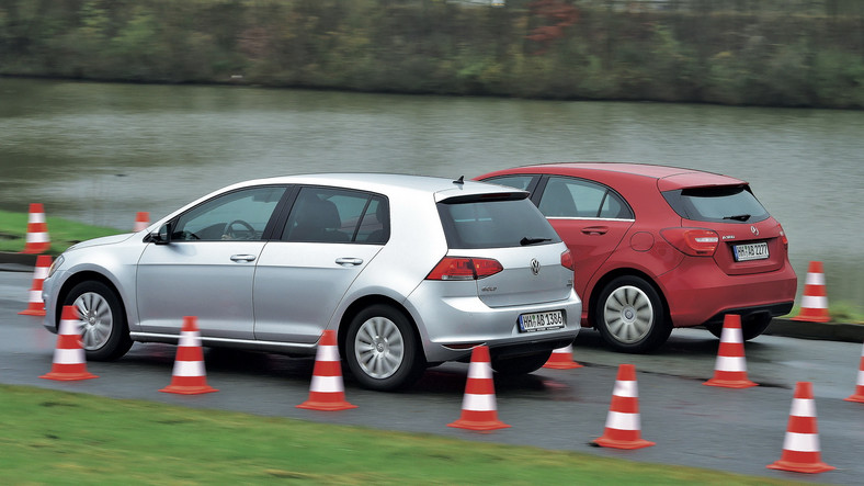 Test 200 tys. km Volkswagen Golf 1.4 TSI i Mercedes A 180