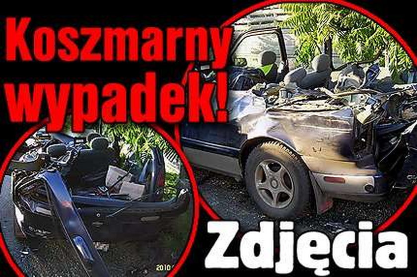 Koszmarny wypadek! Zdjęcia