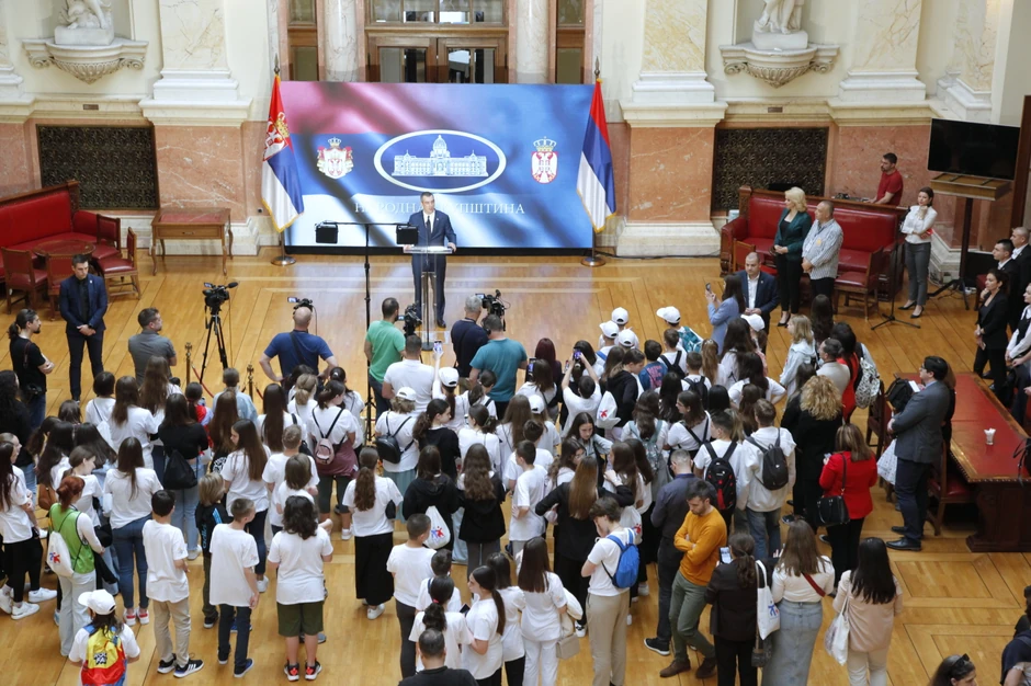 Prijem u Skupštini Srbije