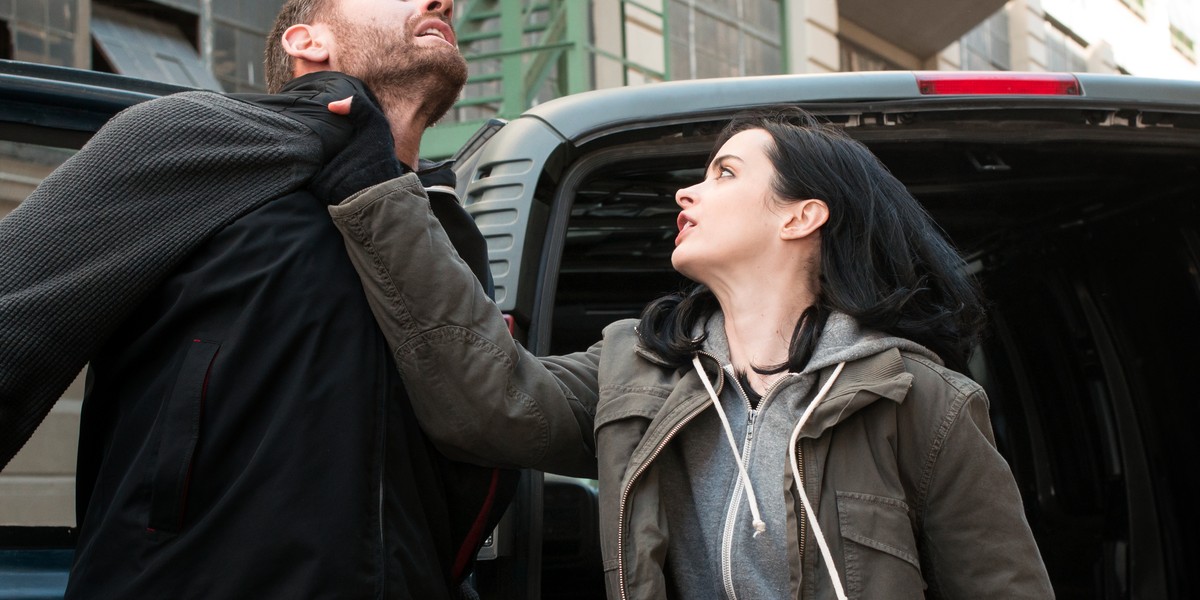 Netflix's superhero drama, Jessica Jones.