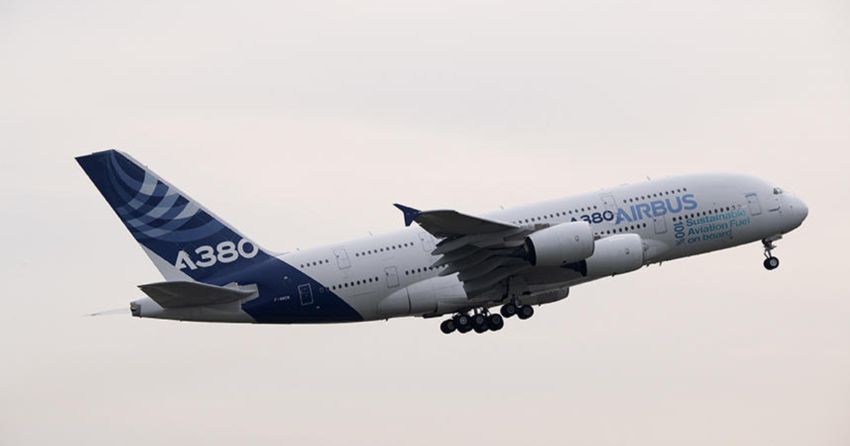 First A380 powered by cooking oil completes a 3-hour flight - Vimarsana News