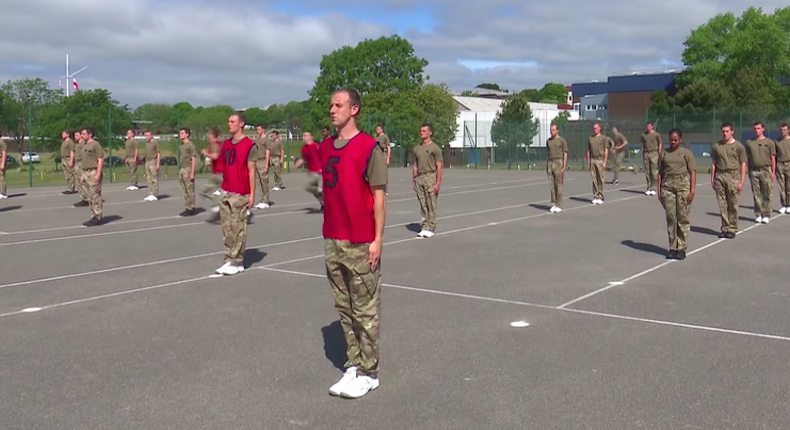 Watch Royal Navy Training While Social Distancing