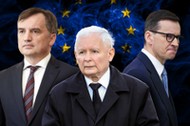 Zbigniew Ziobro, Jarosław Kaczyński i Mateusz Morawiecki