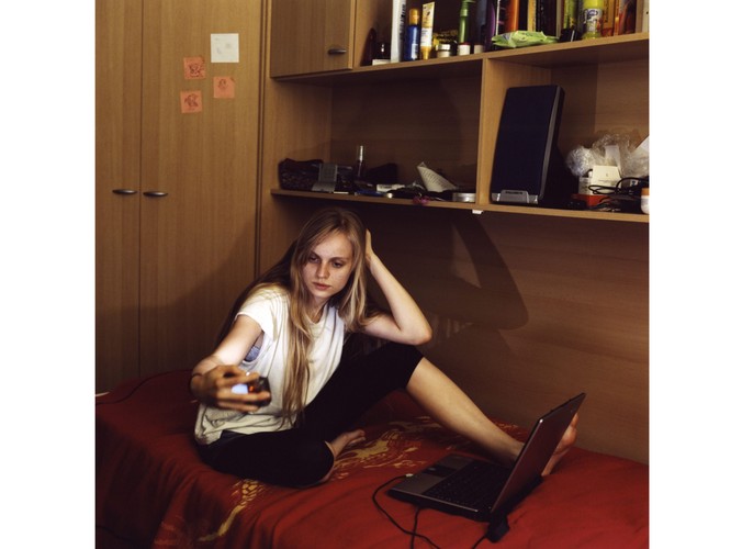 Druga nagroda w kategorii 'portrety - fotoreportaż' dla Wolframa Hahna z Niemiec. Temat: portale społecznościowe