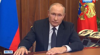 Ukraina reaguje na wystąpienie Putina. 'Agresja  nie przebiega po myśli Kremla'