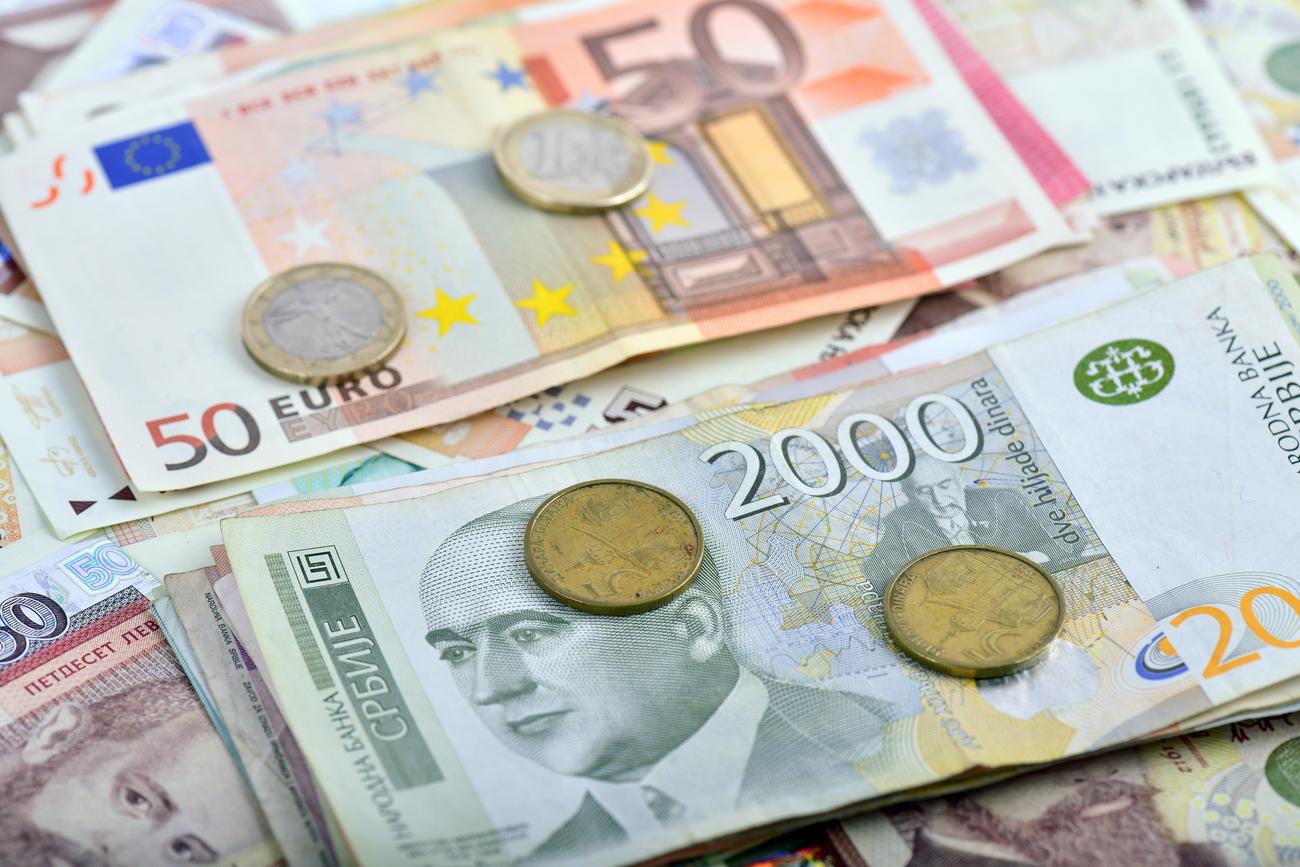 Ovo je današnji kurs dinara prema evru