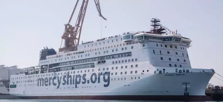 Największy na świecie cywilny okręt szpitalny zakończył testy na otwartym morzu