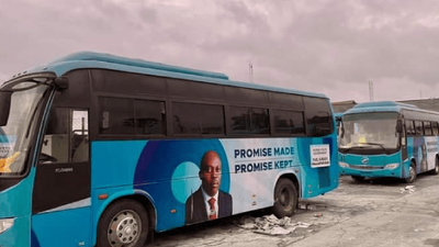 Rivers LG launches 3 buses to subsidise transportation.