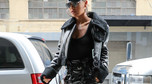 Rita Ora w lateksowych spodniach