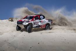 Toyota Gazoo Racing wystawi trzy Hiluxy w Rajdzie Dakar