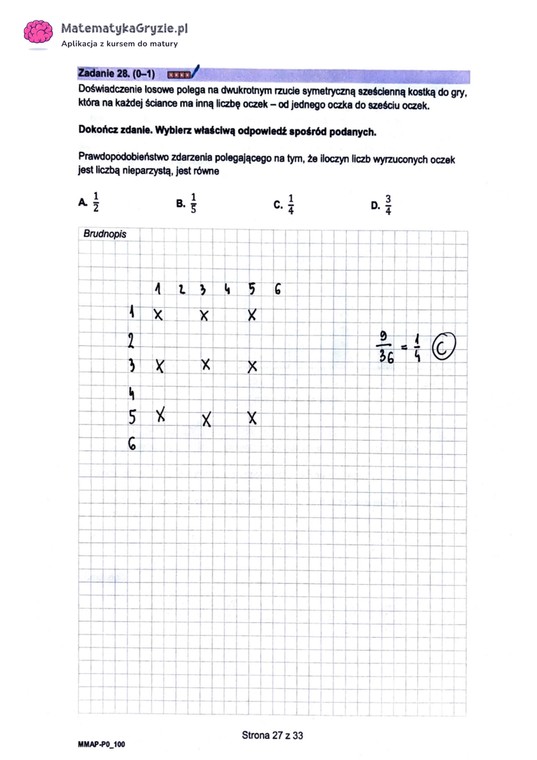 Matura z matematyki