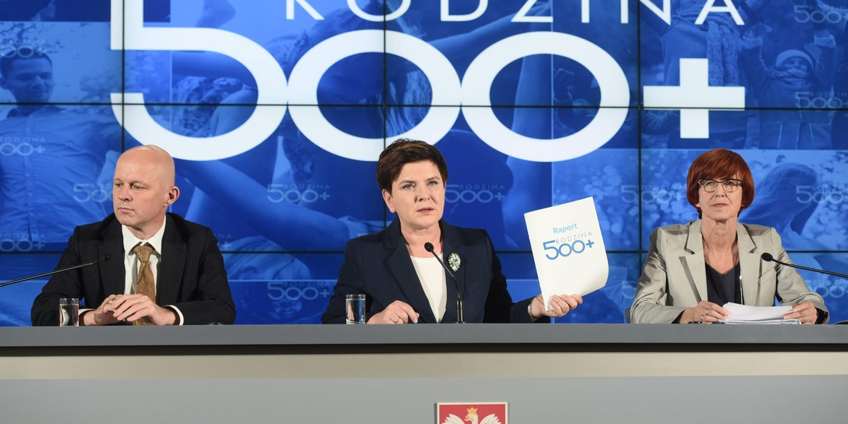 Beata Szydło i Elżbieta Rafalska