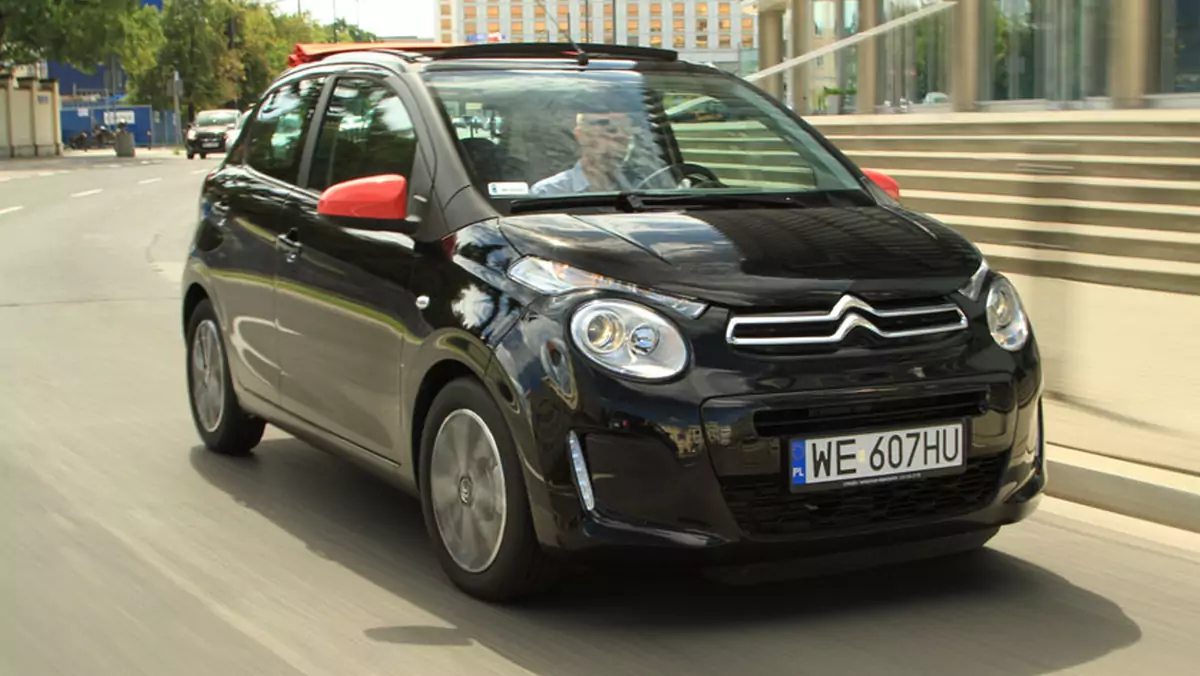 Test Citroena C1 - Efektowny maluch