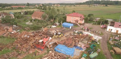 Nawałnice pustoszą Polskę