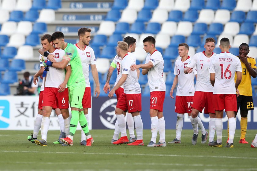 Pilka nozna. Euro U21. Polska - Belgia. 16.06.2019