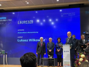 Łukasz Wilkowicz z DGP laureatem nagrody Fundacji im. Lesława Pagi